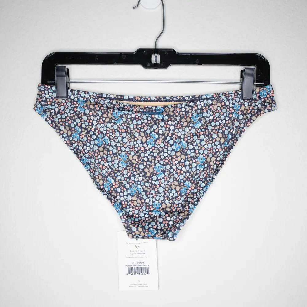 Spell Poppy Bikini Set Scoop Top Cheeky Pant Floral Top SZ L Bottom SZ M NWT - Picture 6 of 9